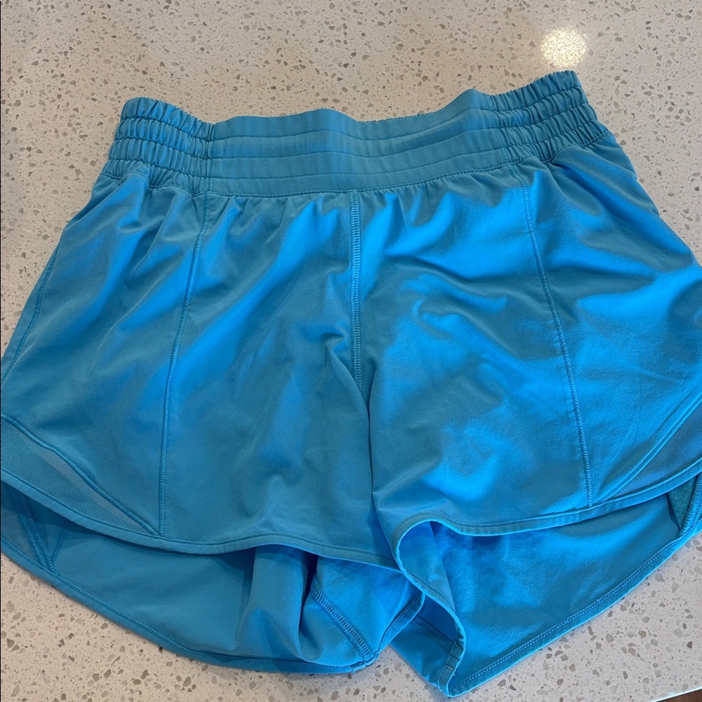 Lululemon Athletica Turquoise Shorts